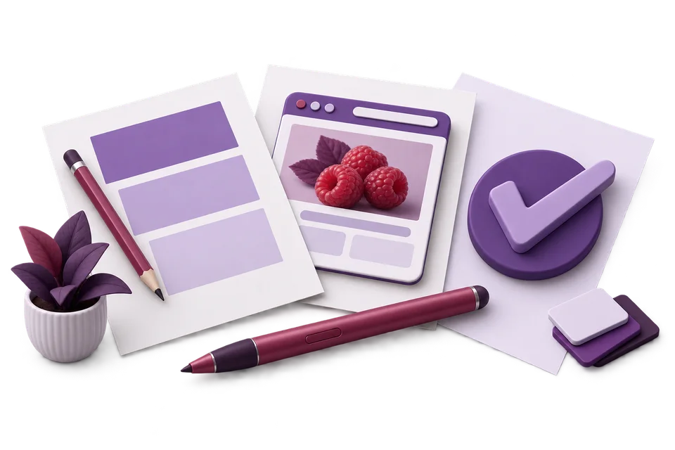 Illustration des étapes de conception d’un site web à Saint-Maur : structure, design et validation