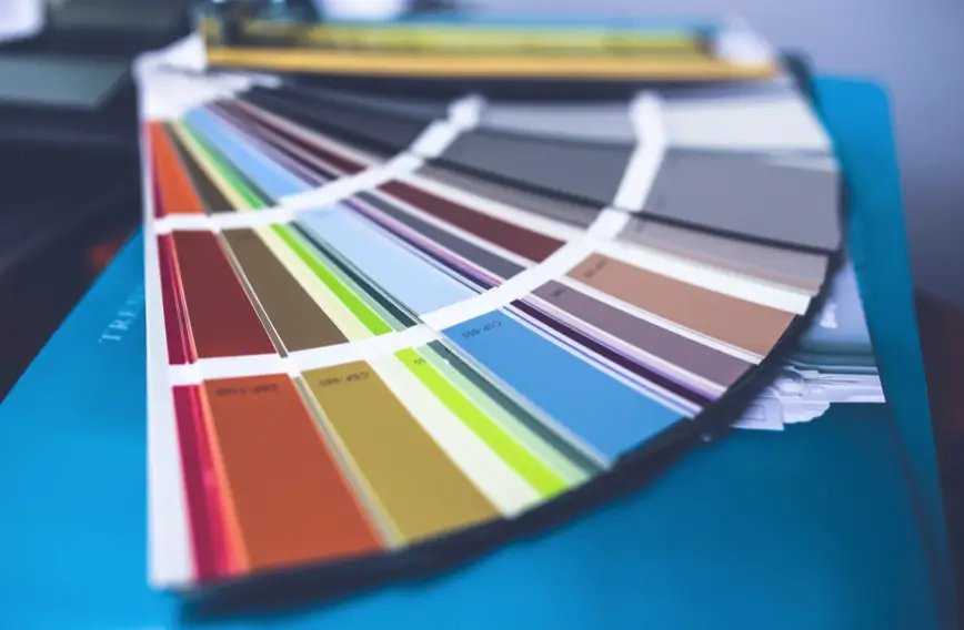 palette de couleur pour design site vitrine 2025