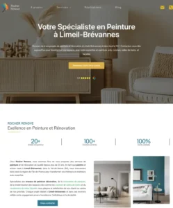 site sur mesure rocher renove