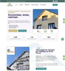 page accueil cobatis