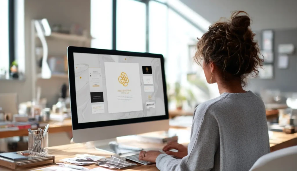 identité visuelle entreprise création de log