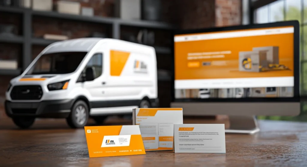 identité visuelle entreprise sur différents supports