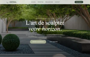Agence web Sucy-en-Brie site sur mesure paysagiste