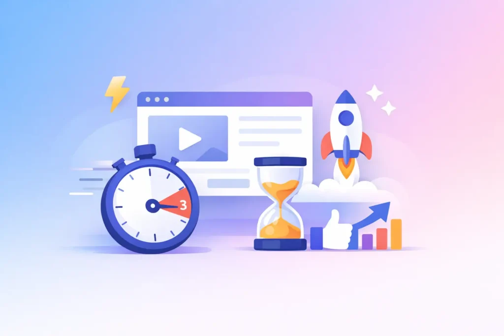 Tendances webdesign 2026- temps de chargement