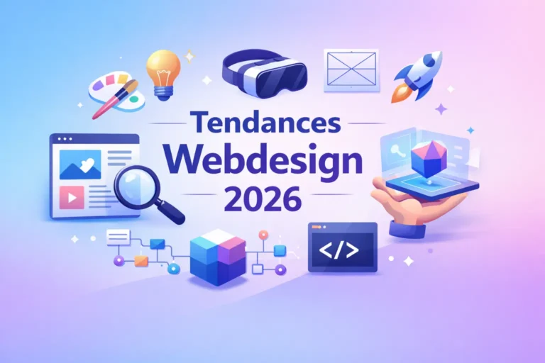 Tendances webdesign 2026 - W2S agence web Sucy-en-Brie 94