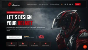 mockup-site-helmet-corse agence web W2S